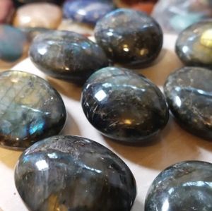 Labradorite Palm Stones